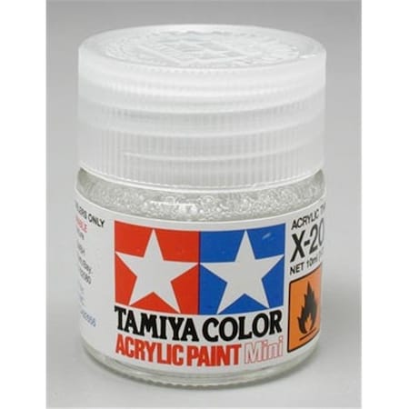 Tamiya Paint Tamiya Paint TAM81520 Tamiya Mini XF-20A Arcylic Glass Jar Thinner TAM81520